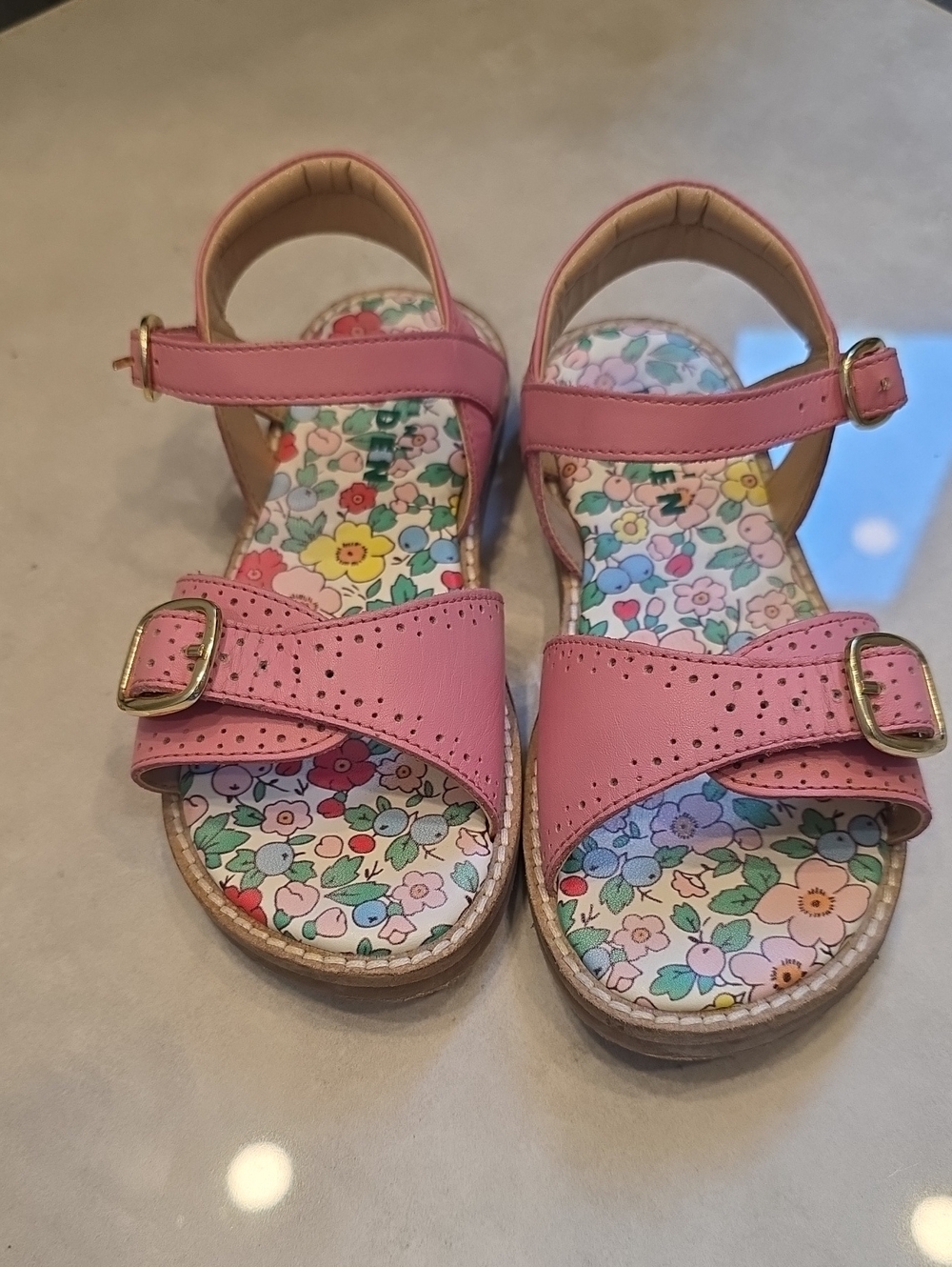 Mini Boden Pink Sandals Size 30 ( 12.5 -13 )